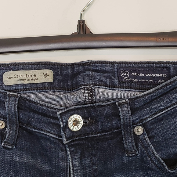 AG the Premiere skinny straight jeans 32 in inseam - Picture 6 of 6